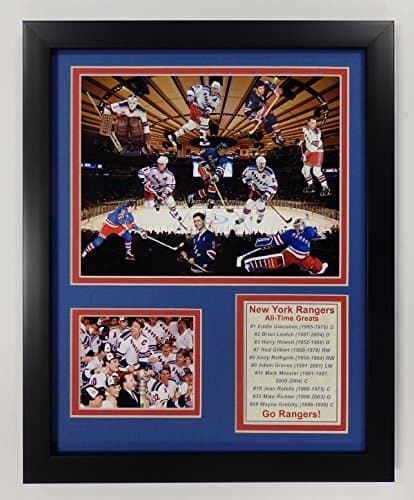 New York Rangers All Time Greats Photo Collage