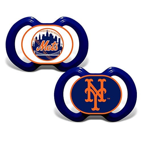 New York Mets Pacifier Set