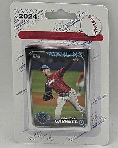 Miami Marlins 2024 Topps Blister Pack