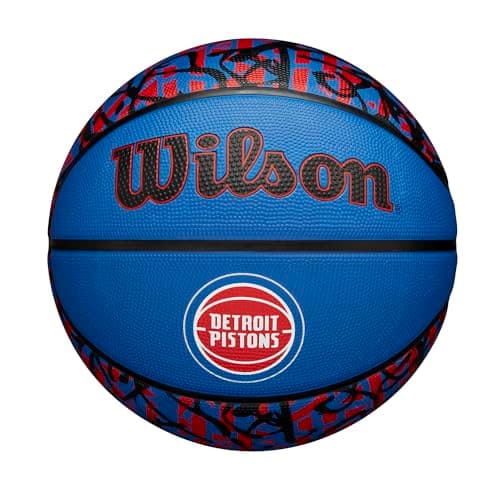 WILSON Detroit Pistons Graffiti Basketball