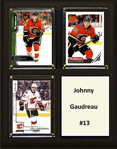 Johnny Gaudreau Two Card Plaque