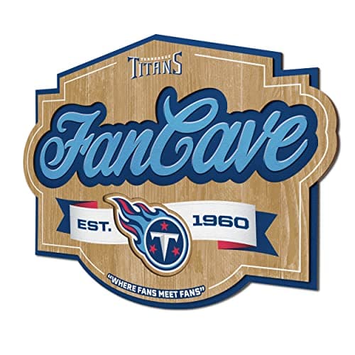 Tennessee Titans Fan Cave Sign