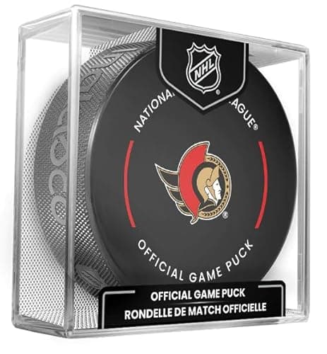 Ottawa Senators Game Hockey Puck