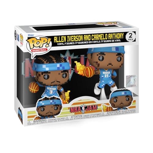 Allen Iverson & Carmello Anthony Funko Pop 2-Pack