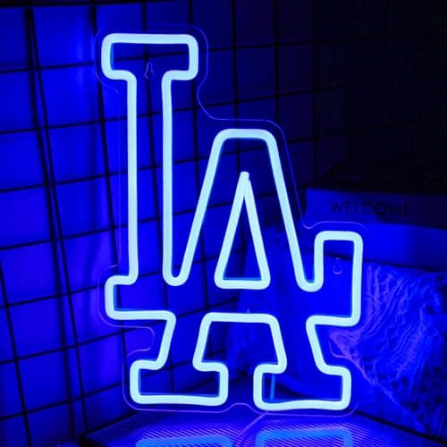 Dodgers Neon Sign for Wall Decor