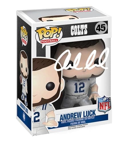 Andrew Luck Autographed Funko POP! Figurine