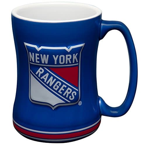 New York Rangers Sculpted Coffee Mug