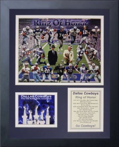 Dallas Cowboys Greats Framed Photo Collage