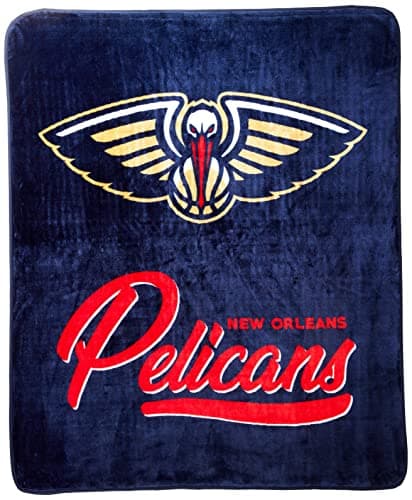 New Orleans Pelicans Raschel Throw Blanket