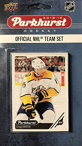 Nashville Predators 2018-19 Team Card Set