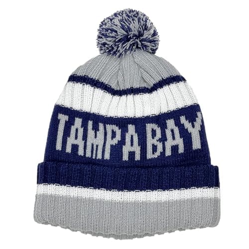 City Beanie Knit Hat with Pom