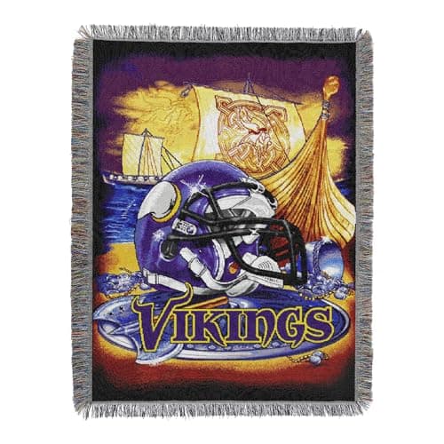 Minnesota Vikings Tapestry Throw Blanket