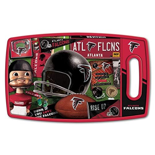 Atlanta Falcons Retro Cutting Board