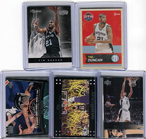 Tim Duncan Assorted Basketball Cards