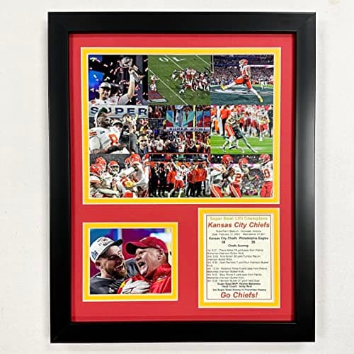 Kansas City Chiefs 2022 Champions Framed Collage