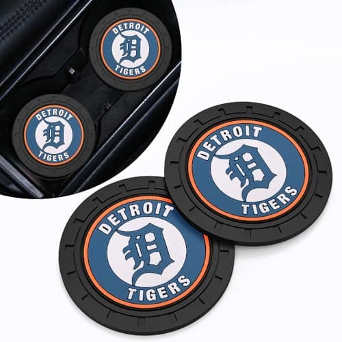 Detroit Tigers Car Cup Holder Coasters