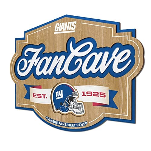 New York Giants Fan Cave Sign