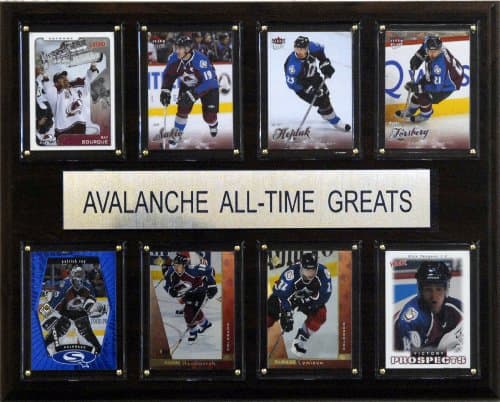 Colorado Avalanche All-Time Greats Plaque