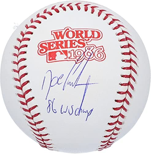 Dwight Gooden Autographed 1986 World Series Baseball