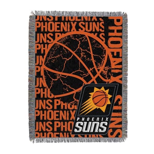 Phoenix Suns Woven Jacquard Blanket