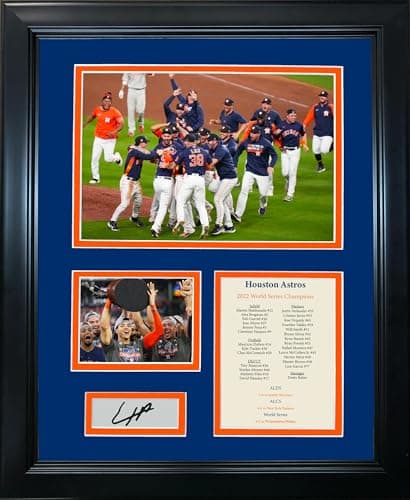 Houston Astros 2022 Champions Jeremy Pena Signature Collage