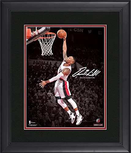 Damian Lillard Framed Spotlight Photo