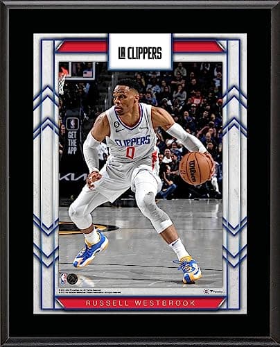 Russell Westbrook Sublimated Player Plaque