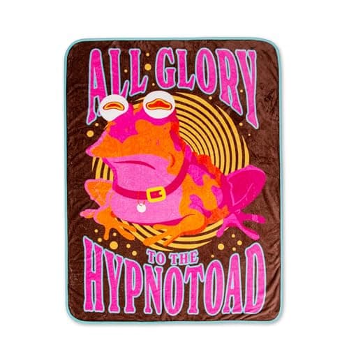 Futurama Hypnotoad Fleece Blanket