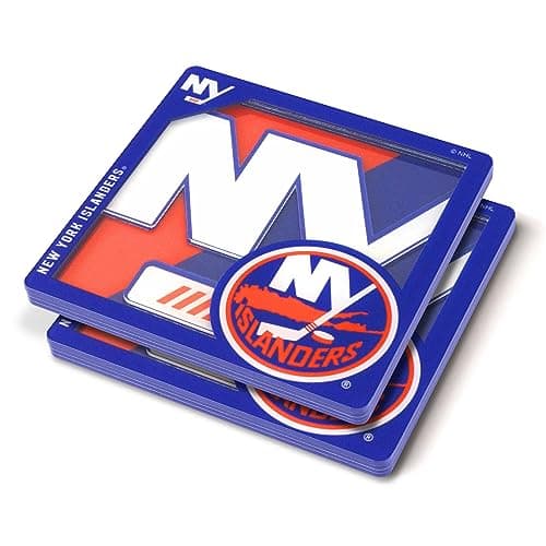 New York Islanders 3D Logo Coasters