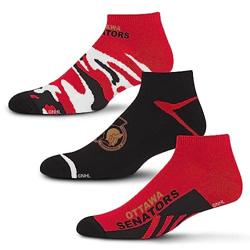 Ottawa Senators Camo Ankle Socks 3-Pack