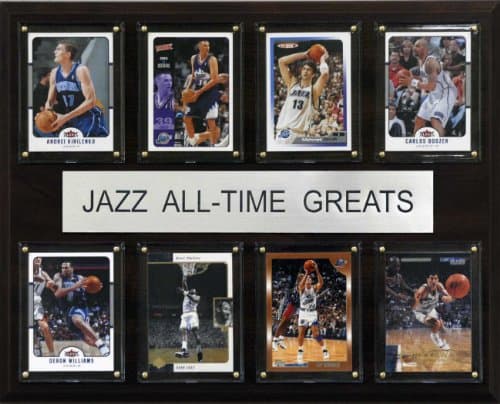 Utah Jazz All-Time Greats Plaque