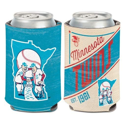 Minnesota Twins Vintage Can Cooler