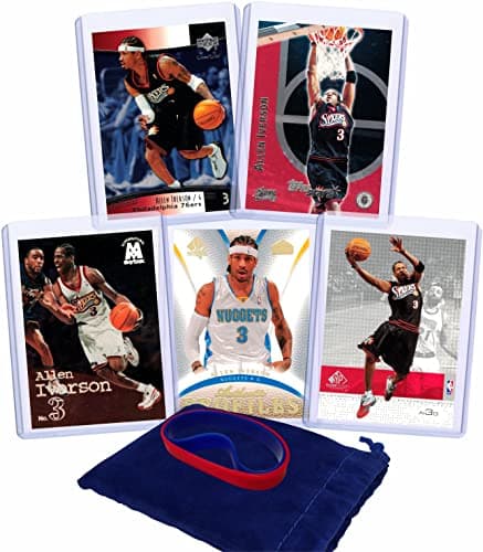 Allen Iverson Basketball Card Bundle