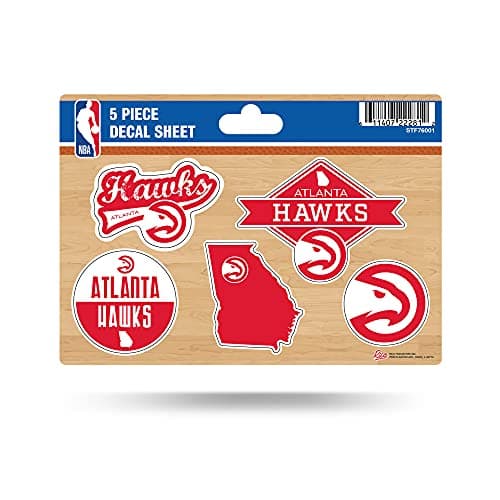 Atlanta Hawks Die-Cut Decal Sheet