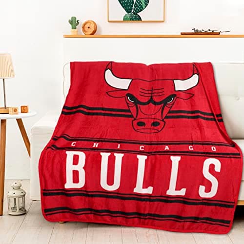 Chicago Bulls Silk Touch Throw Blanket