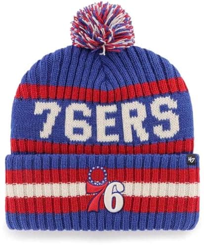 Philadelphia 76ers Knit Pom Beanie