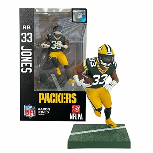 Aaron Jones Green Bay Packers Figure