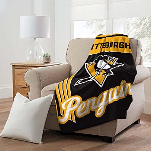 Pittsburgh Penguins Microfiber Throw Blanket