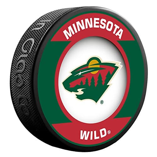 Minnesota Wild Retro Hockey Puck