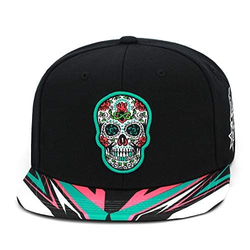 San Antonio Spurs Dia de Muertos Snapback Hat