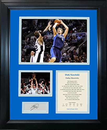 Dirk Nowitzki Hall of Fame Signature Photo