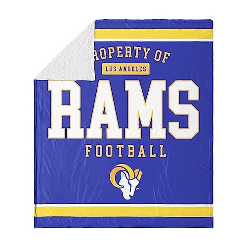 Los Angeles Rams Sherpa Fleece Blanket