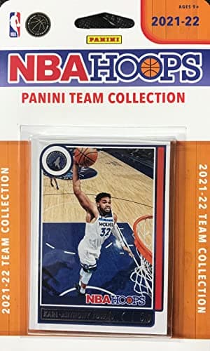 Minnesota Timberwolves 2021-22 Team Card Set