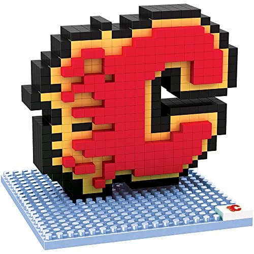 Calgary Flames 3D Logo Brxlz