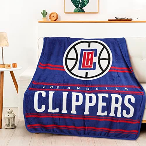 Los Angeles Clippers Silk Touch Throw Blanket