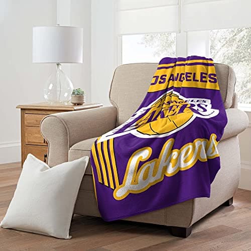 Los Angeles Lakers Microfiber Throw Blanket