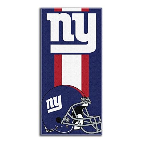 New York Giants Cotton Beach Towel