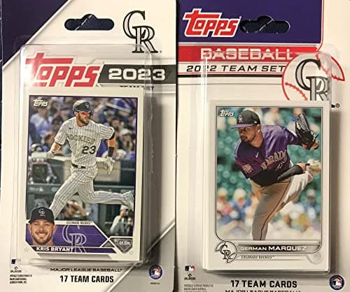 Colorado Rockies Topps Team Card Set