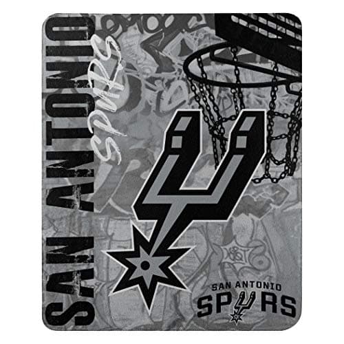 San Antonio Spurs Fleece Throw Blanket