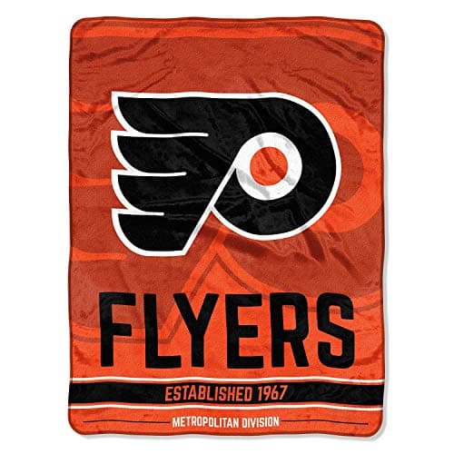 Philadelphia Flyers Micro Raschel Throw Blanket